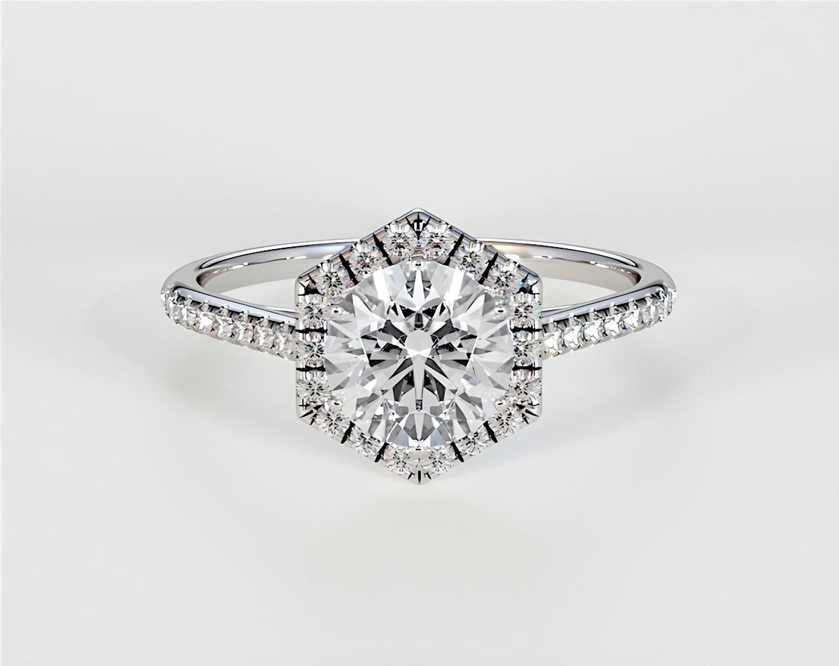 Amara - Round - Engagement Rings - Ramzi & Co.®