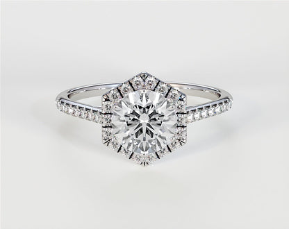 Amara - Round - Engagement Rings - Ramzi & Co.®
