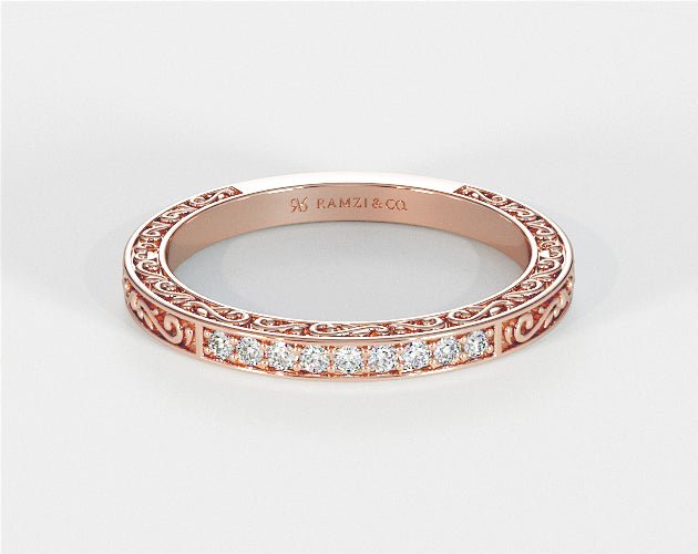 Amber - Women's Wedding Rings - Ramzi & Co.®