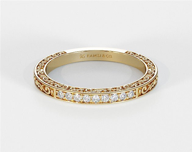 Amber - Women's Wedding Rings - Ramzi & Co.®