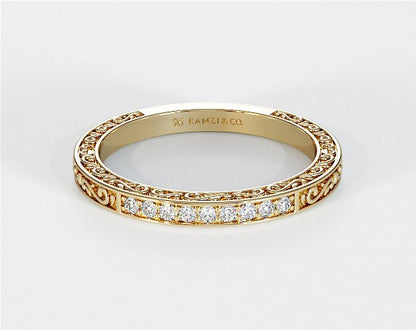 Amber - Women's Wedding Rings - Ramzi & Co.®