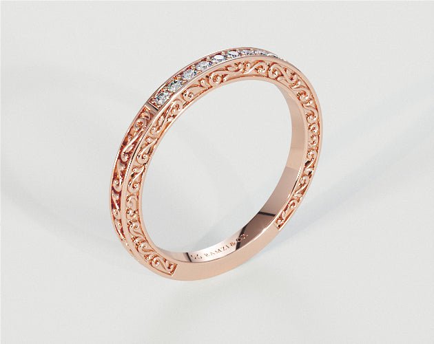 Amber - Women's Wedding Rings - Ramzi & Co.®