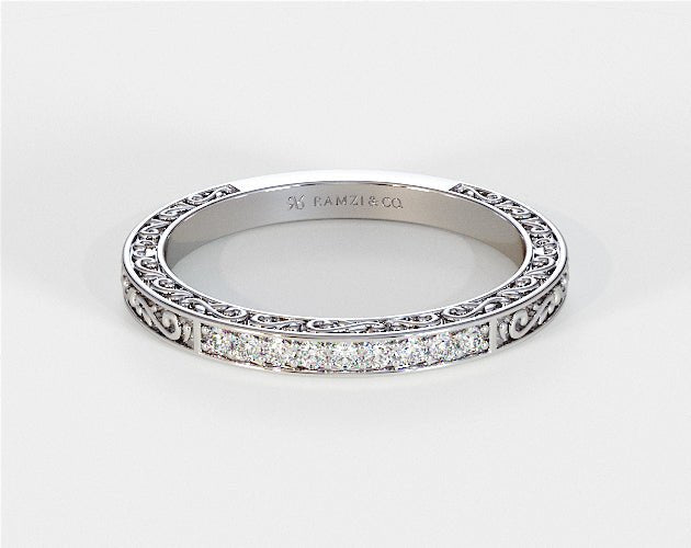 Amber - Women's Wedding Rings - Ramzi & Co.®