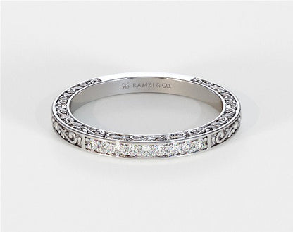 Amber - Women's Wedding Rings - Ramzi & Co.®