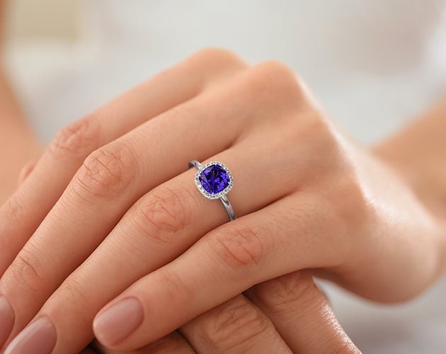 Anika - Tanzanite Rings - Ramzi & Co.®