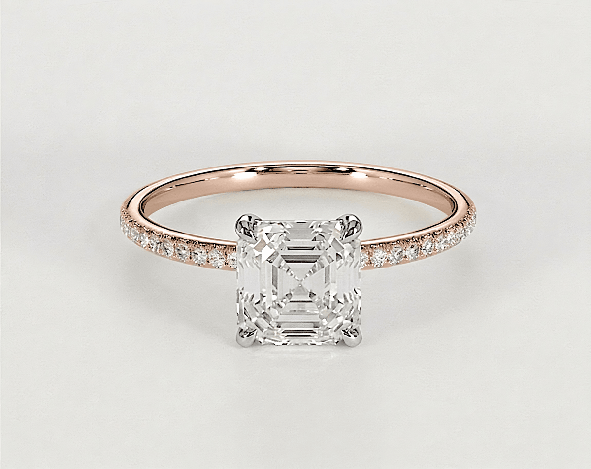 Annabelle - Asscher - Engagement Rings - Ramzi & Co.®