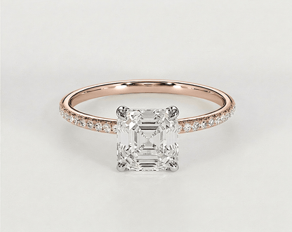 Annabelle - Asscher - Engagement Rings - Ramzi & Co.®