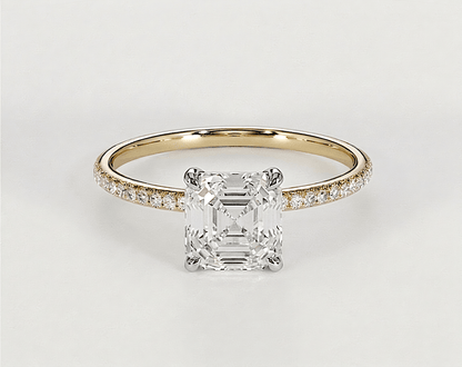 Annabelle - Asscher - Engagement Rings - Ramzi & Co.®