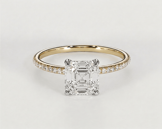 Annabelle - Asscher - Engagement Rings - Ramzi & Co.®