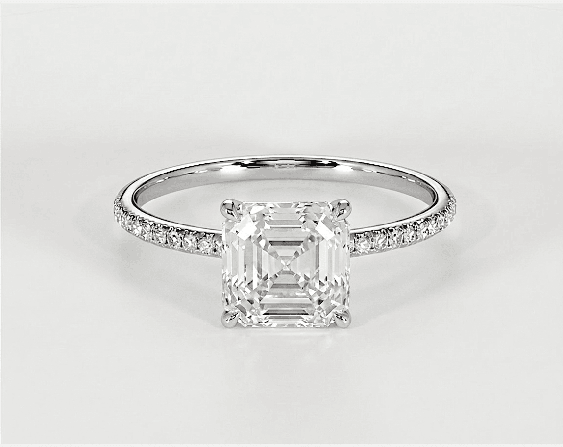 Annabelle - Asscher - Engagement Rings - Ramzi & Co.®