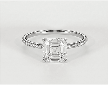 Annabelle - Asscher - Engagement Rings - Ramzi & Co.®