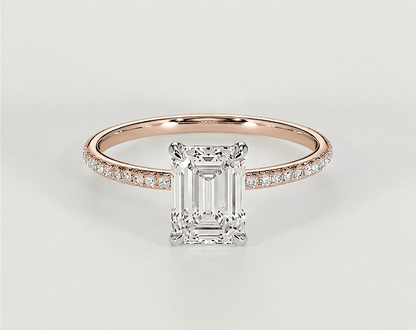 Annabelle - Emerald - Engagement Rings - Ramzi & Co.®