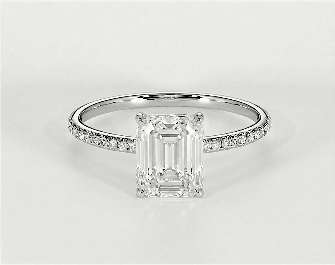 Annabelle - Emerald - Engagement Rings - Ramzi & Co.®