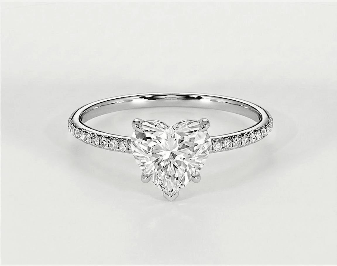 Annabelle - Heart - Engagement Rings - Ramzi & Co.®