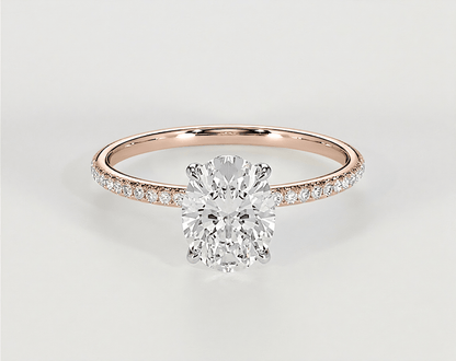 Annabelle - Oval - Engagement Rings - Ramzi & Co.®