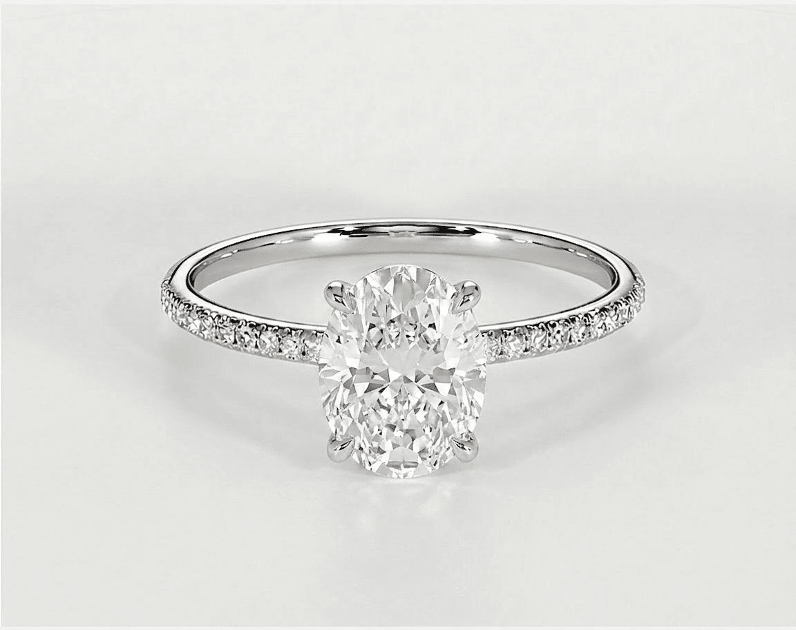 Annabelle - Oval - Engagement Rings - Ramzi & Co.®