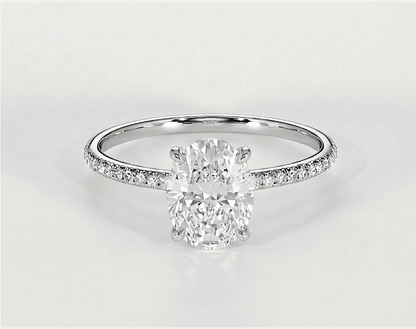 Annabelle - Oval - Engagement Rings - Ramzi & Co.®