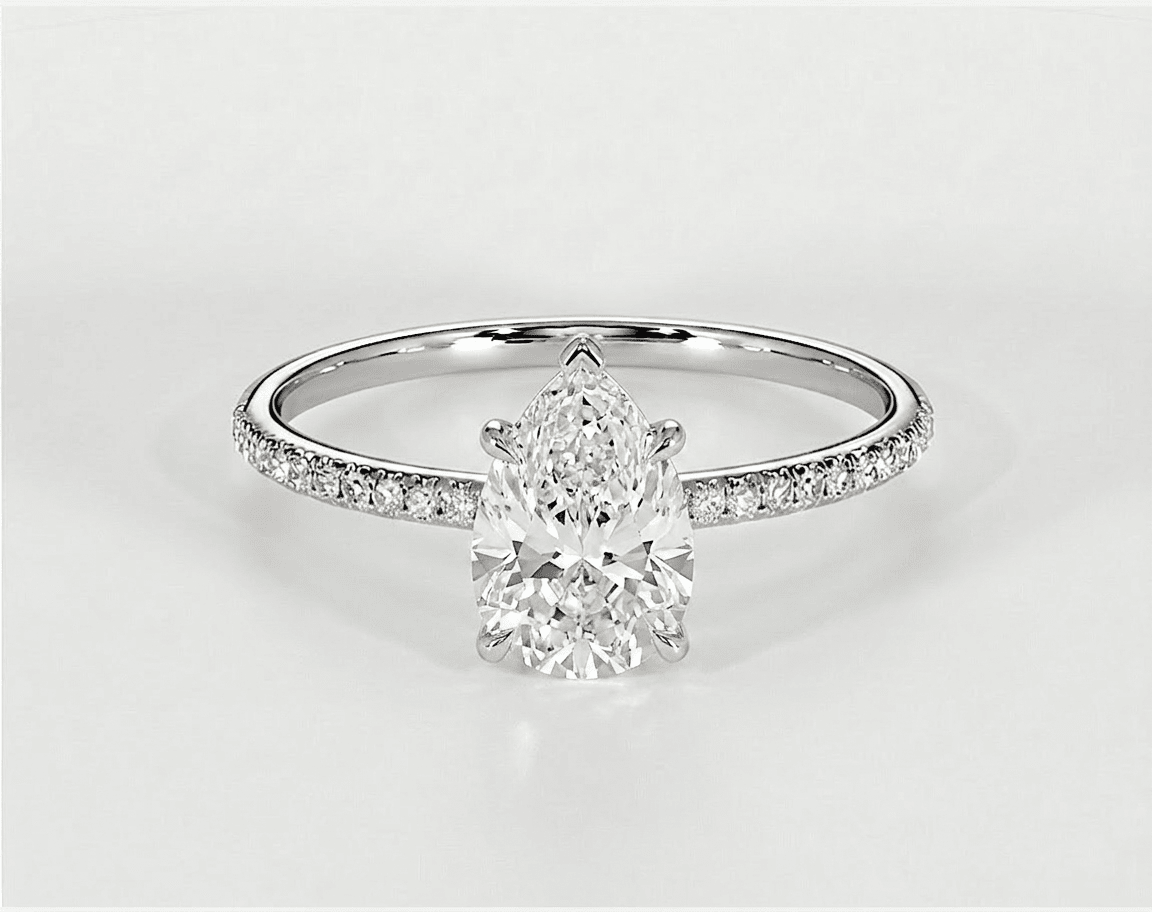Annabelle - Pear - Engagement Rings - Ramzi & Co.®