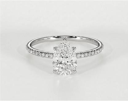 Annabelle - Pear - Engagement Rings - Ramzi & Co.®