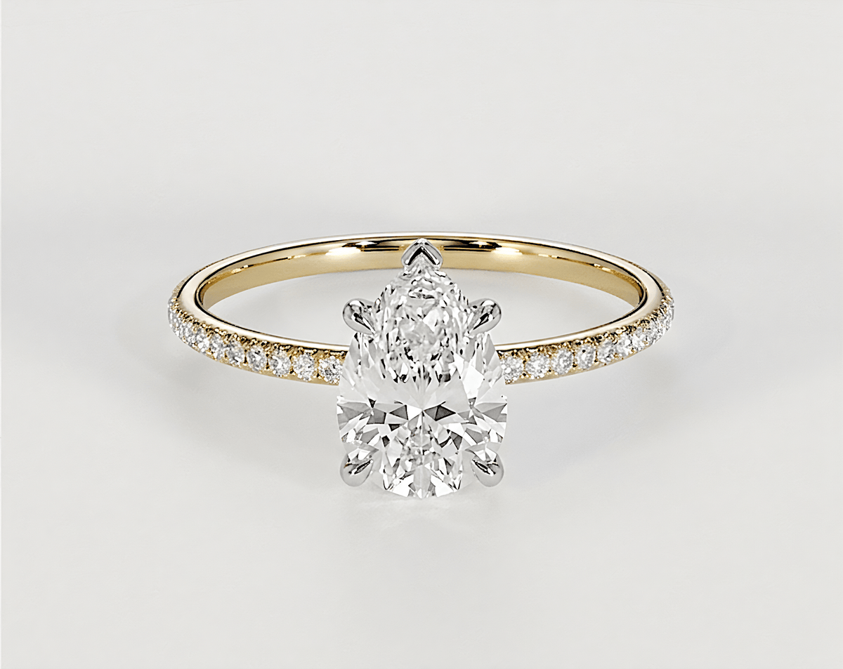 Annabelle - Pear - Engagement Rings - Ramzi & Co.®