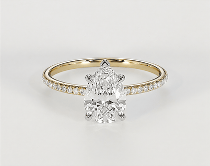 Annabelle - Pear - Engagement Rings - Ramzi & Co.®