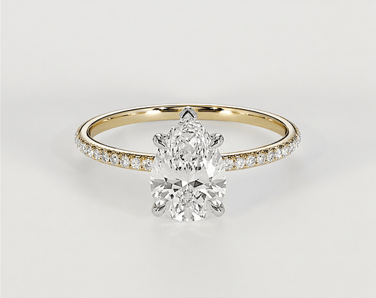 Annabelle - Pear - Engagement Rings - Ramzi & Co.®