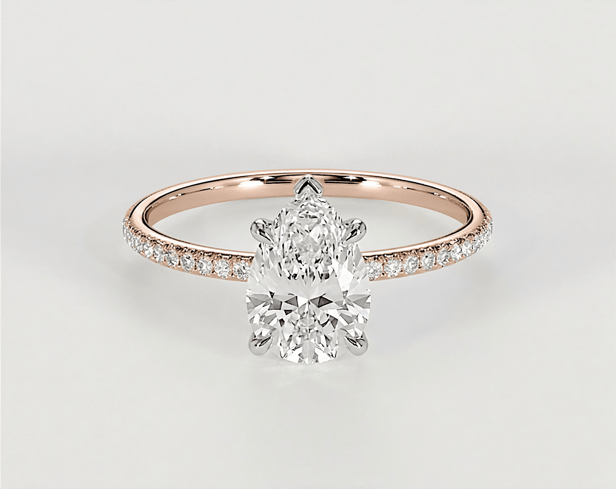 Annabelle - Pear - Engagement Rings - Ramzi & Co.®