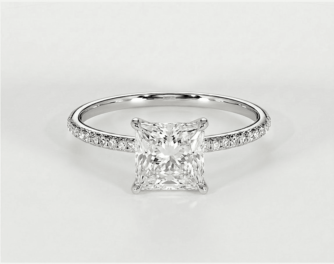 Annabelle - Princess - Engagement Rings - Ramzi & Co.®
