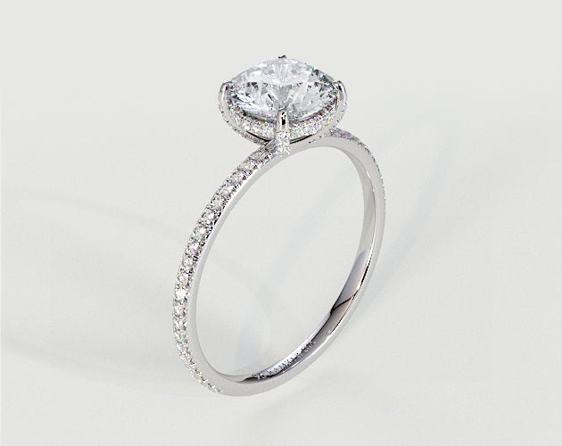 Annabelle - Round - Engagement Rings - Ramzi & Co.®