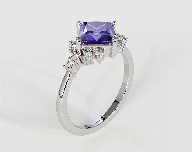 Antonella - Tanzanite Rings - Ramzi & Co.®