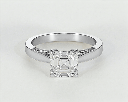 Ava - Asscher - Engagement Rings - Ramzi & Co.®