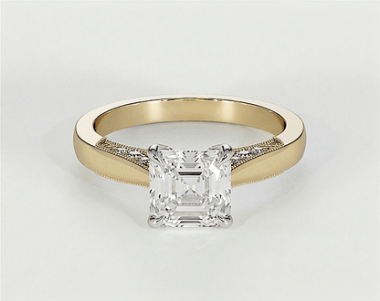 Ava - Asscher - Engagement Rings - Ramzi & Co.®