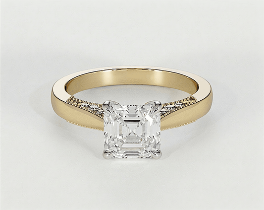 Ava - Asscher - Engagement Rings - Ramzi & Co.®