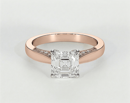 Ava - Asscher - Engagement Rings - Ramzi & Co.®
