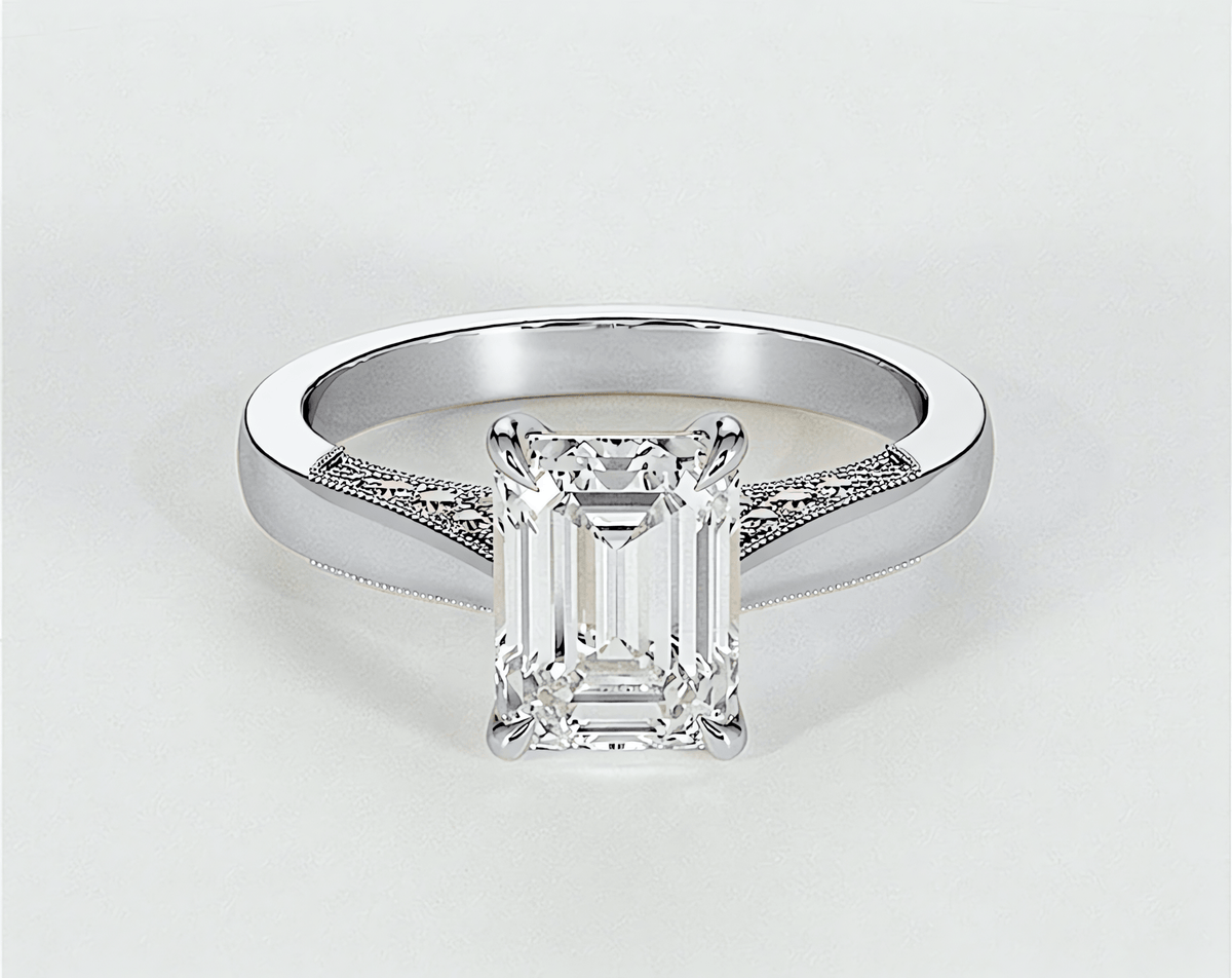 Ava - Emerald - Engagement Rings - Ramzi & Co.®