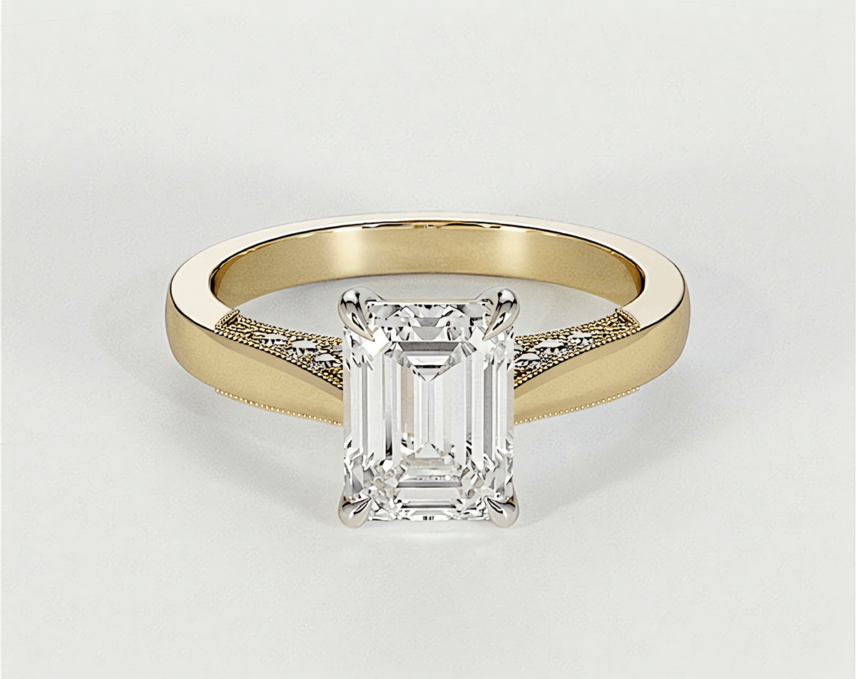 Ava - Emerald - Engagement Rings - Ramzi & Co.®