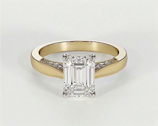 Ava - Emerald - Engagement Rings - Ramzi & Co.®
