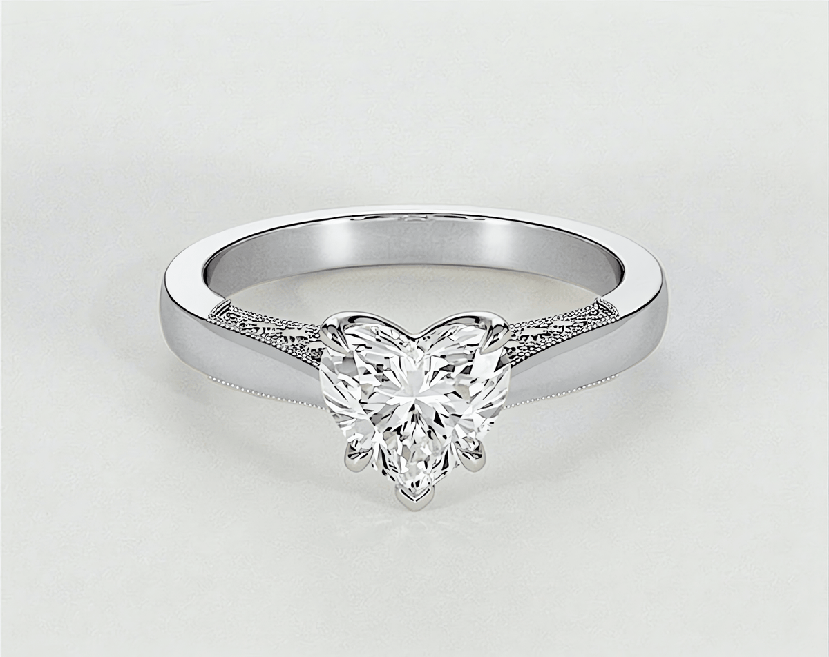 Ava - Heart - Engagement Rings - Ramzi & Co.®