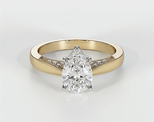 Ava - Pear - Engagement Rings - Ramzi & Co.®