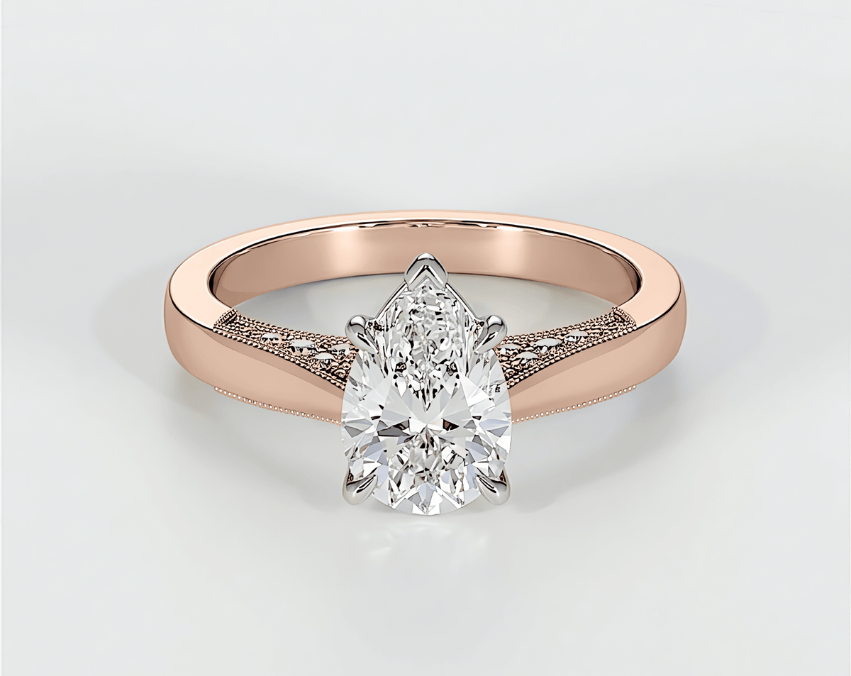 Ava - Pear - Engagement Rings - Ramzi & Co.®