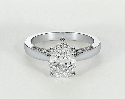 Ava - Pear - Engagement Rings - Ramzi & Co.®