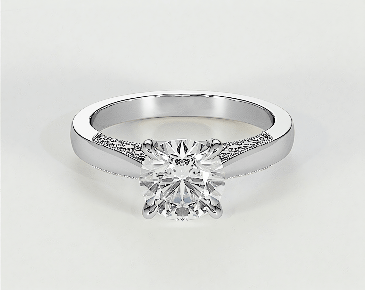 Ava - Round - Engagement Rings - Ramzi & Co.®