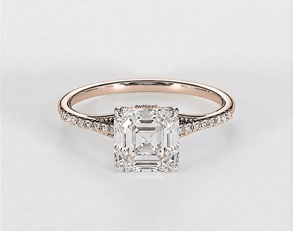 Beatrice - Asscher - Engagement Rings - Ramzi & Co.®