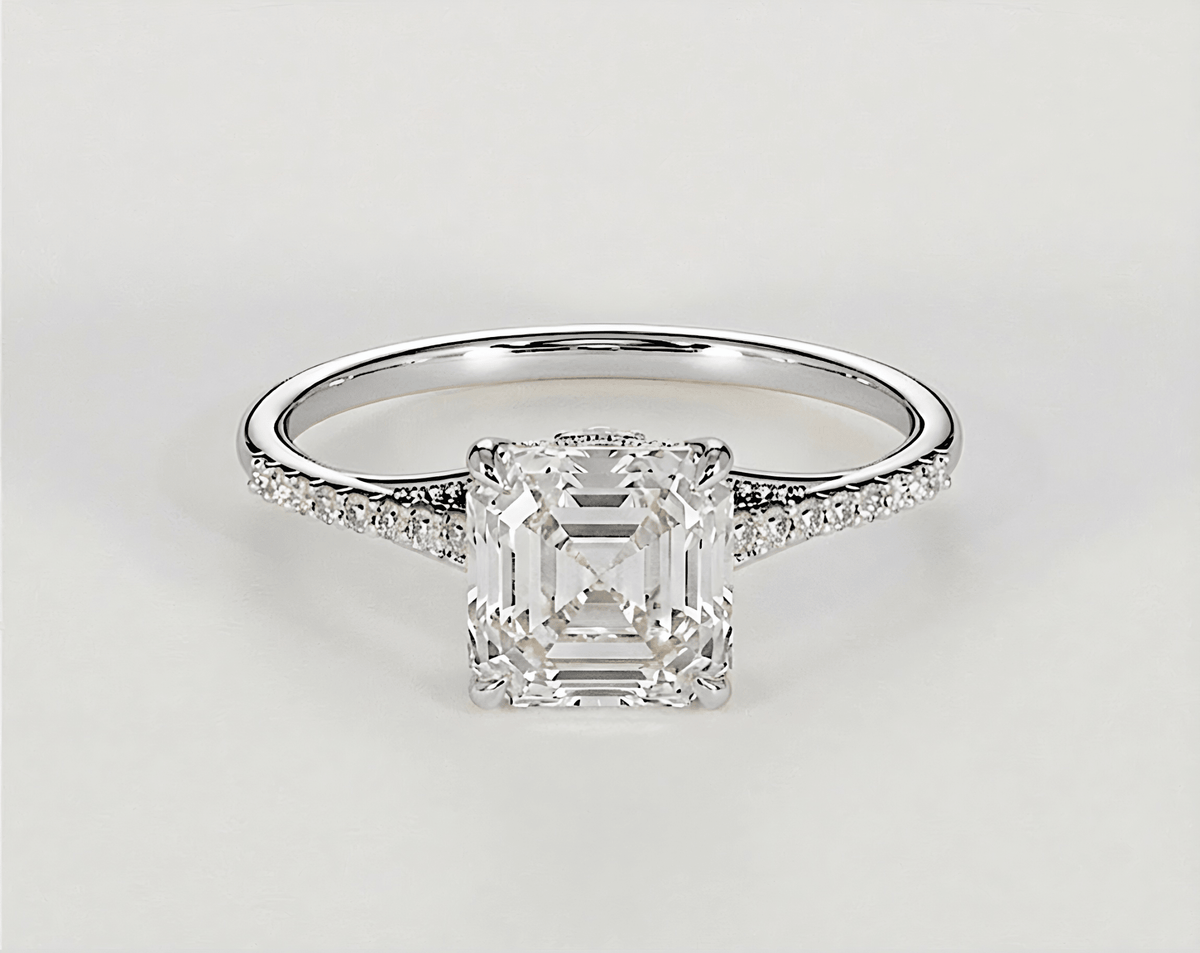 Beatrice - Asscher - Engagement Rings - Ramzi & Co.®