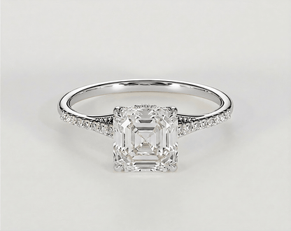 Beatrice - Asscher - Engagement Rings - Ramzi & Co.®
