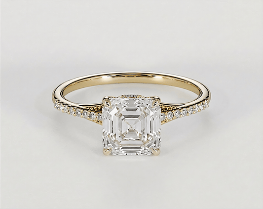 Beatrice - Asscher - Engagement Rings - Ramzi & Co.®