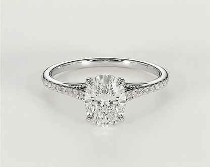 Beatrice - Oval - Engagement Rings - Ramzi & Co.®