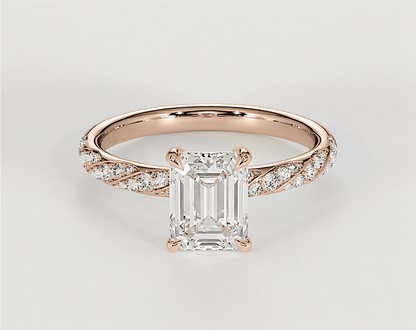 Bella - Emerald - Engagement Rings - Ramzi & Co.®