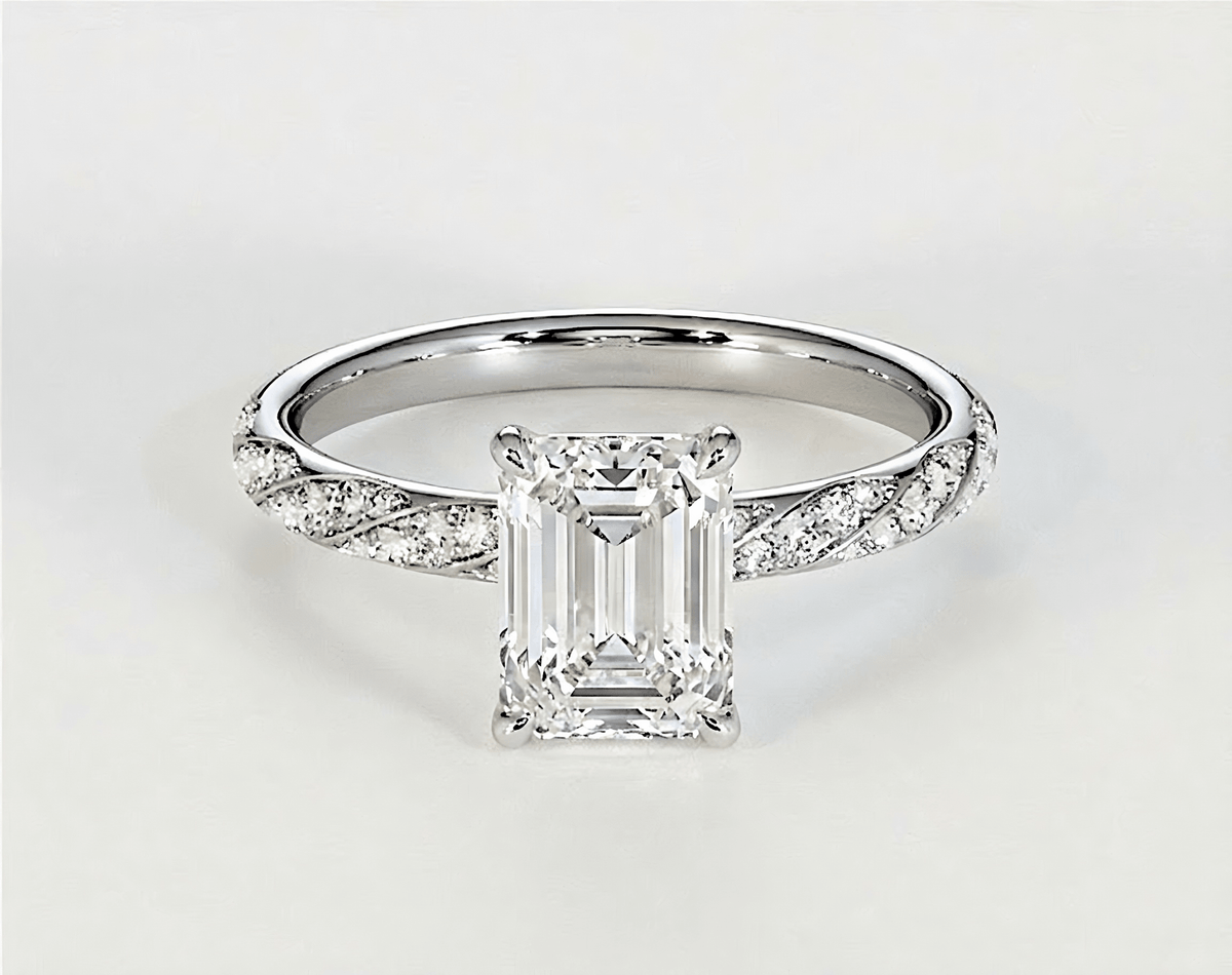 Bella - Emerald - Engagement Rings - Ramzi & Co.®