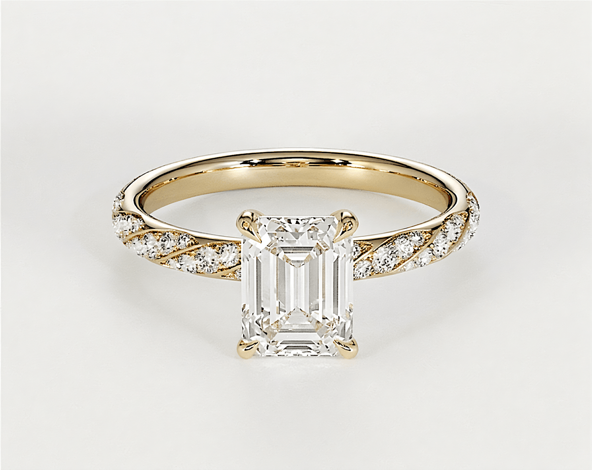 Bella - Emerald - Engagement Rings - Ramzi & Co.®